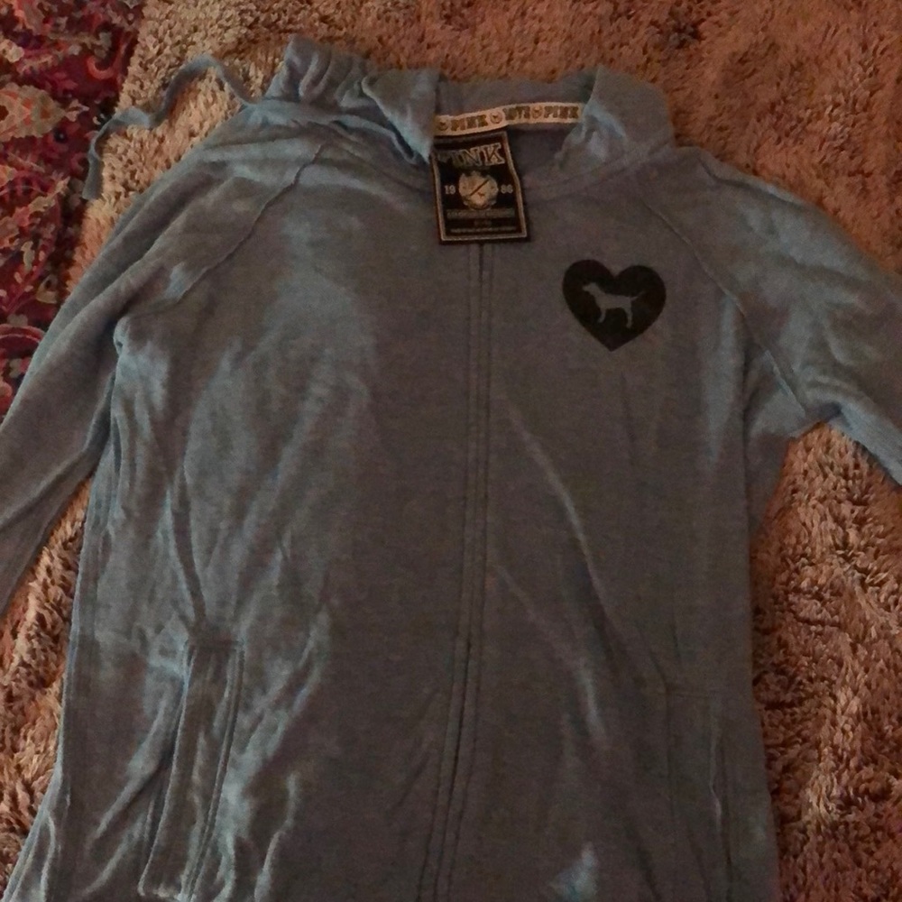 VS Pink Zip Hoodie